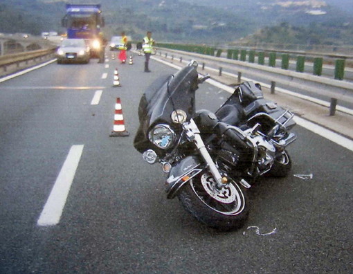 La foto dell'incidente La foto dell'incidente