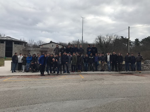 Imperia: l'Istituto scolastico 'Marconi' nel marzo scorso in visita a Trieste e Gorizia Imperia: l'Istituto scolastico 'Marconi' nel marzo scorso in visita a Trieste e Gorizia
