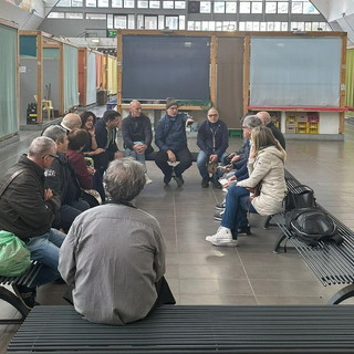 Elezioni Amministrative Sanremo: Gianni Rolando incontra i commercianti del mercato annonario