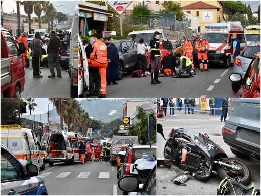 Le immagini dal luogo dell'incidente Le immagini dal luogo dell'incidente