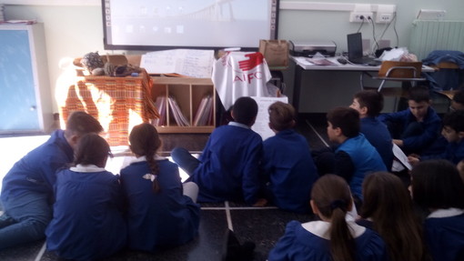 Sanremo: tre giorni di incontri con l'associazione 'Amici di Raoul Follereau' alla scuola Borgo Rodari (Foto)