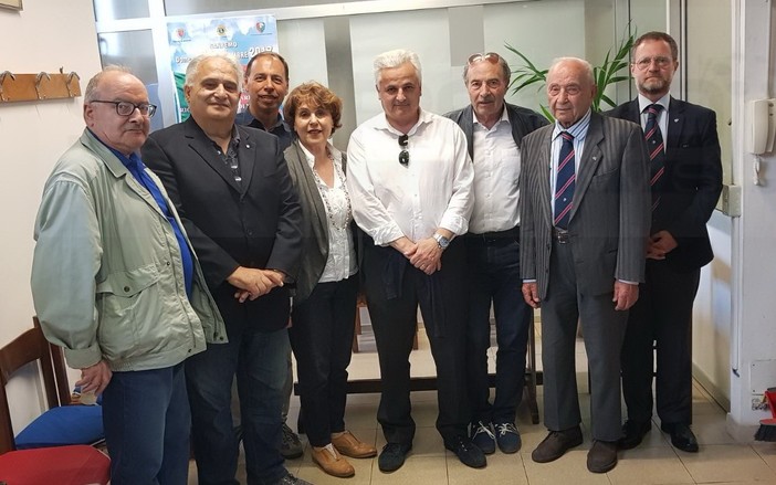 Sanremo: l'Assessore Mauro Menozzi ha visitato ieri la nuova sede dell'Associazione Nazionale Carabinieri