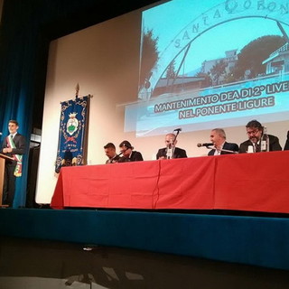 Anche il Sindaco di Imperia Carlo Capacci a Pietra Ligure per 'salvare' l'ospedale 'Santa Corona' (Video)