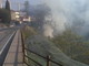 Sanremo: piccolo incendio di un canneto in Valle Armea, intervento dei Vigili del Fuoco