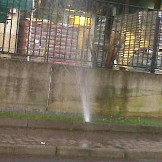 Camporosso: irrigatore aperto mentre piove, la risposta del Comune al nostro lettore