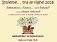 Imperia: prosegue mercoledì prossimo il ciclo di incontri 'Insieme... tra le righe'