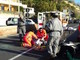 Sanremo: scooter tampona auto in corso Mazzini, 40enne ricoverato in ospedale per un grave trauma facciale (foto) Sanremo: scooter tampona auto in corso Mazzini, 40enne ricoverato in ospedale per un grave trauma facciale (foto)