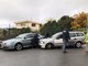 Sanremo: perde il controllo dell'auto sull'asfalto viscido, incidente stamane in strada alla Colla