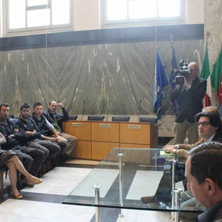 Imperia: incontro in Comune tra il Sindaco Strescino ed i dipendenti della 'Porto di Imperia Spa'