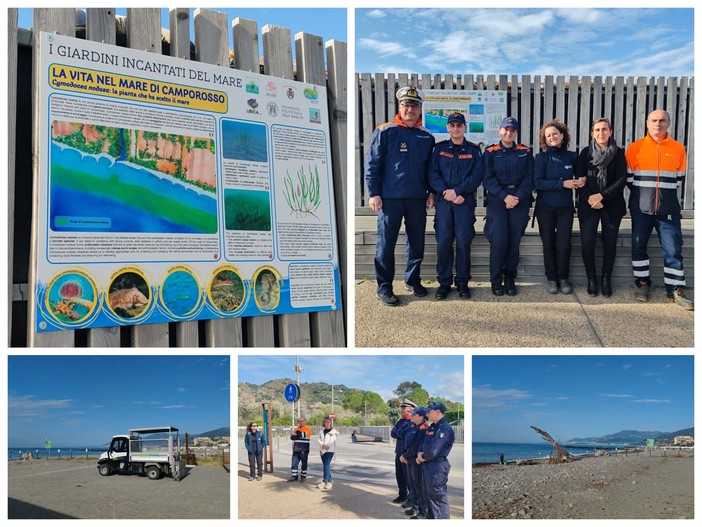 "I giardini incantati del mare", uscita didattica e pulizia della spiaggia a Camporosso (Foto e video)