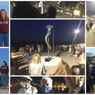 Imperia, il monumento "Forma Sirena" presentato ufficialmente alla cittadinanza (Video e Foto)