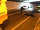 Ventimiglia: scontro tra una moto ed un furgone in galleria vicino al confine, 57enne soccorso dalla Croce Verde (Foto)