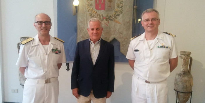 Imperia: questa mattina, incontro tra il sindaco Scajola e l'ammiraglio Carlone