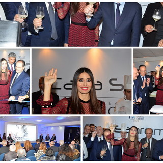 #Festival2017: Elisabetta Gregoraci inaugura 'Casa Sanremo' "Felice e curiosa di seguirlo" (Foto e intervista video)