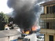 Ventimiglia: incendio di una baracca a Roverino. I Vigili del Fuoco domano le fiamme