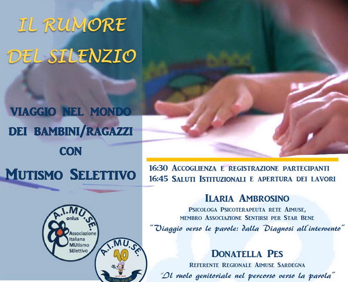 Badalucco: il 29 marzo seminario nel mondo dei bambini/ragazzi con mutismo selettivo