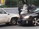 Sanremo: scontro frontale in via Roma, conducente di uno dei due mezzi portato al comando per accertamenti (Foto)