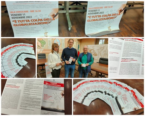 A Diano Marina 'I venerdì della conoscenza', ciclo di conferenze sul mondo che cambia (Foto e Video) A Diano Marina 'I venerdì della conoscenza', ciclo di conferenze sul mondo che cambia (Foto e Video)