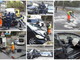 Sanremo: perde il controllo dell'auto finisce contro un muro e fugge via, indagini della Municipale (Foto)