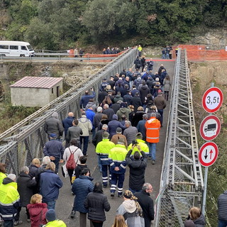 Rocchetta Nervina: "Siamo tornati alla normalità", il Sindaco Rondelli più sereno a poche ore dall'apertura del ponte
