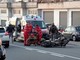 Sanremo: cade con la moto in via San Francesco, 57enne trasportato in ospedale (Foto) Sanremo: cade con la moto in via San Francesco, 57enne trasportato in ospedale (Foto)
