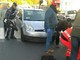 Sanremo: investimento pedonale in corso Marconi e si scatena la rissa, ma la Polizia Locale seda gli animi (Foto)