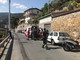 Sanremo: incidente sul lavoro in via Monte Colma a Verezzo, 70enne si conficca un ferro in una gamba (Foto)