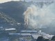 Sanremo: incendio in una campagna di Valle Armea a Bussana, intervento dei Vigili del Fuoco (Foto)