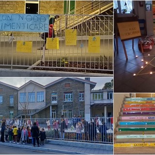 Vallecrosia, gli alunni dell'istituto comprensivo "A. Doria" celebrano la Giornata della memoria (Foto)