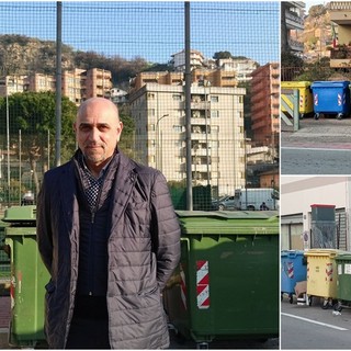 Nuova raccolta differenziata a Vallecrosia, Fazzari: "In arrivo isole ecologiche 4.0 con codice identificativo" (Foto e video)