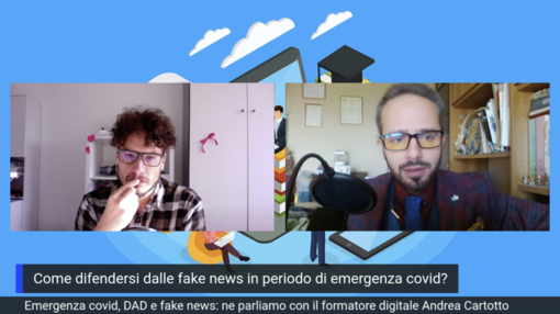 Seconda emergenza covid tra web, didattica a distanza e fake news: focus con il formatore digitale sanremese Andrea Cartotto (Video)