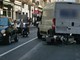 Sanremo: scontro tra uno scooter e un furgone, 38enne portata in ospedale per alcune lievi ferite (Foto)