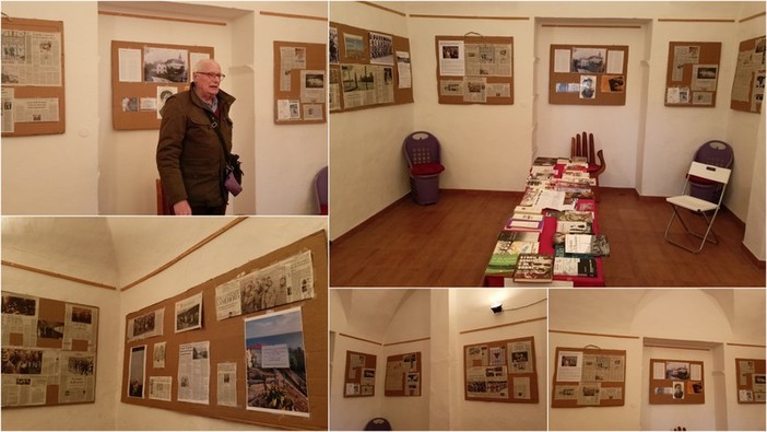 'In quelle tenebre' in esposizione a Bordighera, Loreti (Ucd-Anpi): "Mostra per non dimenticare la Shoah" (Foto e video) 'In quelle tenebre' in esposizione a Bordighera, Loreti (Ucd-Anpi): "Mostra per non dimenticare la Shoah" (Foto e video)