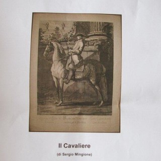 Ventimiglia: poesia e arte insieme al barLume, protagonista un cavaliere Ventimiglia: poesia e arte insieme al barLume, protagonista un cavaliere
