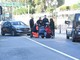 Sanremo: donna si schianta contro un'auto mentre viaggia in scooter, trasportata in ospedale (Foto)