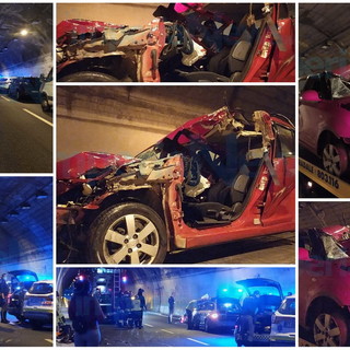 Tragico incidente sulla A10: auto travolge operai tra San Bartolomeo e Imperia Est, c'è una vittima (Foto e Video)