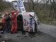 Sanremo Rally Storico: perde il controllo in prova speciale, equipaggio francese illeso (Foto e video)