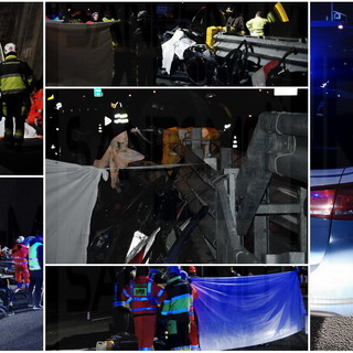 Sanremo: gravissimo incidente sull'autostrada, tre francesi si schiantano contro il guard-rail e muoiono sul colpo Sanremo: gravissimo incidente sull'autostrada, tre francesi si schiantano contro il guard-rail e muoiono sul colpo