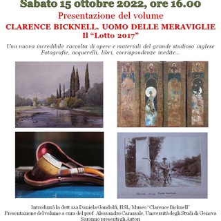 A Bordighera la presentazione del volume “Clarence Bicknell. Uomo delle meraviglie”