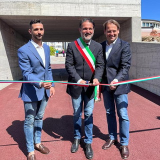 San Bartolomeo al Mare, inaugurato il nuovo sottopasso pedonale, Scajola "Opera fondamentale" (Foto e Video) San Bartolomeo al Mare, inaugurato il nuovo sottopasso pedonale, Scajola "Opera fondamentale" (Foto e Video)