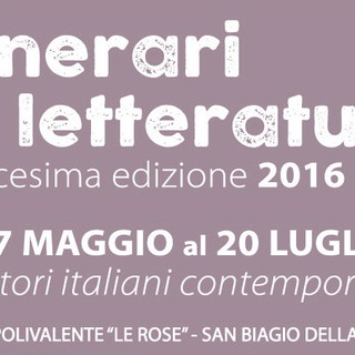 San Biagio della Cima: da domani al 20 luglio la 12a edizione degli 'Itinerari di Letteratura'