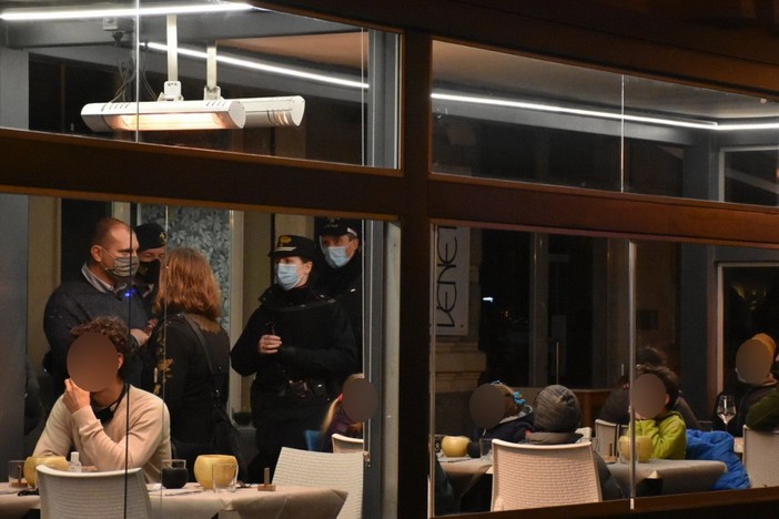 Sanremo: ristorante già sanzionato riapre come 'mensa', ieri sera l'intervento della Polizia Sanremo: ristorante già sanzionato riapre come 'mensa', ieri sera l'intervento della Polizia