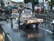 Camporosso: scontro tra due mezzi sul ponte del Nervia, un ferito grave e traffico paralizzato per un'ora (Foto)