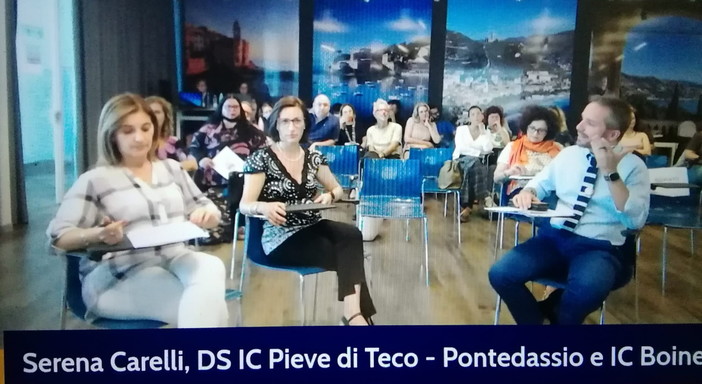 Imperia: dirigente degli istituti comprensivi Boine e Pieve di Teco al 'Progetto scuola digitale'