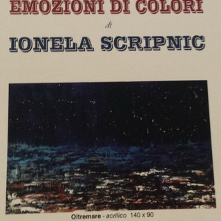 Sanremo: domani pomeriggio l'inaugurazione della mostra della giovane pittrice Ionela Scripnic