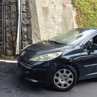 Sanremo: tanto va la gatta al lardo... incidente in strada Borgo Tinasso, tranciati tubi del gas e dell'acqua (Foto)