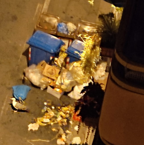 Sanremo: spazzatura vicino ai bidoni di via Martiri, la segnalazione di degrado e sporcizia da una lettrice (Foto) Sanremo: spazzatura vicino ai bidoni di via Martiri, la segnalazione di degrado e sporcizia da una lettrice (Foto)