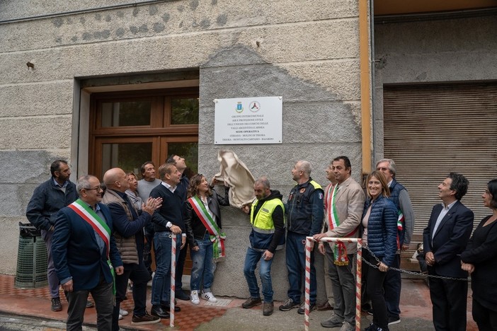 Due anni dopo la tempesta Alex apre la sede di Protezione Civile della Valle Argentina, Regione e comuni tra bilanci e sguardi al futuro (foto e video) Due anni dopo la tempesta Alex apre la sede di Protezione Civile della Valle Argentina, Regione e comuni tra bilanci e sguardi al futuro (foto e video)