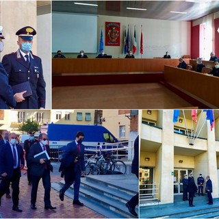 Le immagini dell'incontro in Comune a Ventimiglia Le immagini dell'incontro in Comune a Ventimiglia