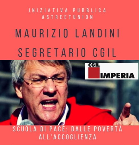 Ventimiglia: il 16 aprile la Cgil una giornata all’insegna dell’inclusione e dell’accoglienza Ventimiglia: il 16 aprile la Cgil una giornata all’insegna dell’inclusione e dell’accoglienza